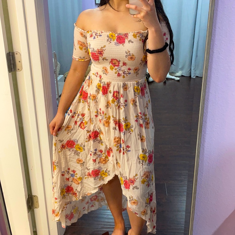 Forever 21 Floral hi-low Maxi Dress